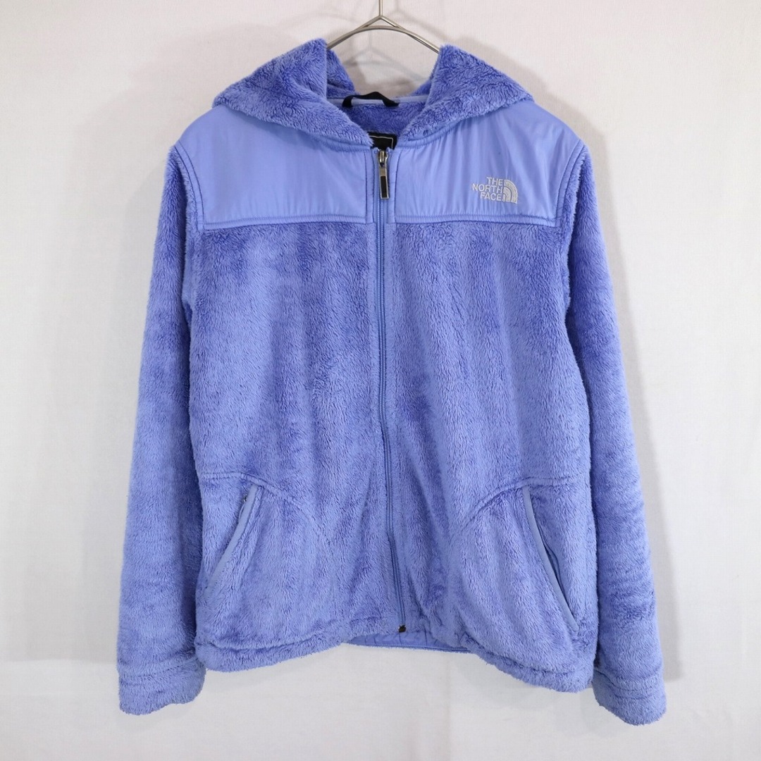 SALE/ THE NORTH FACE ノースフェイス フリースジャケット アウトドア アウター 防寒 フーディー パープル (レディース M)   O0372