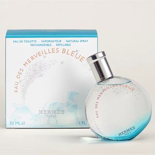 エルメス(Hermes)のエルメス オードトワレ『オーデメルヴェイユブルー』100ml(香水(女性用))