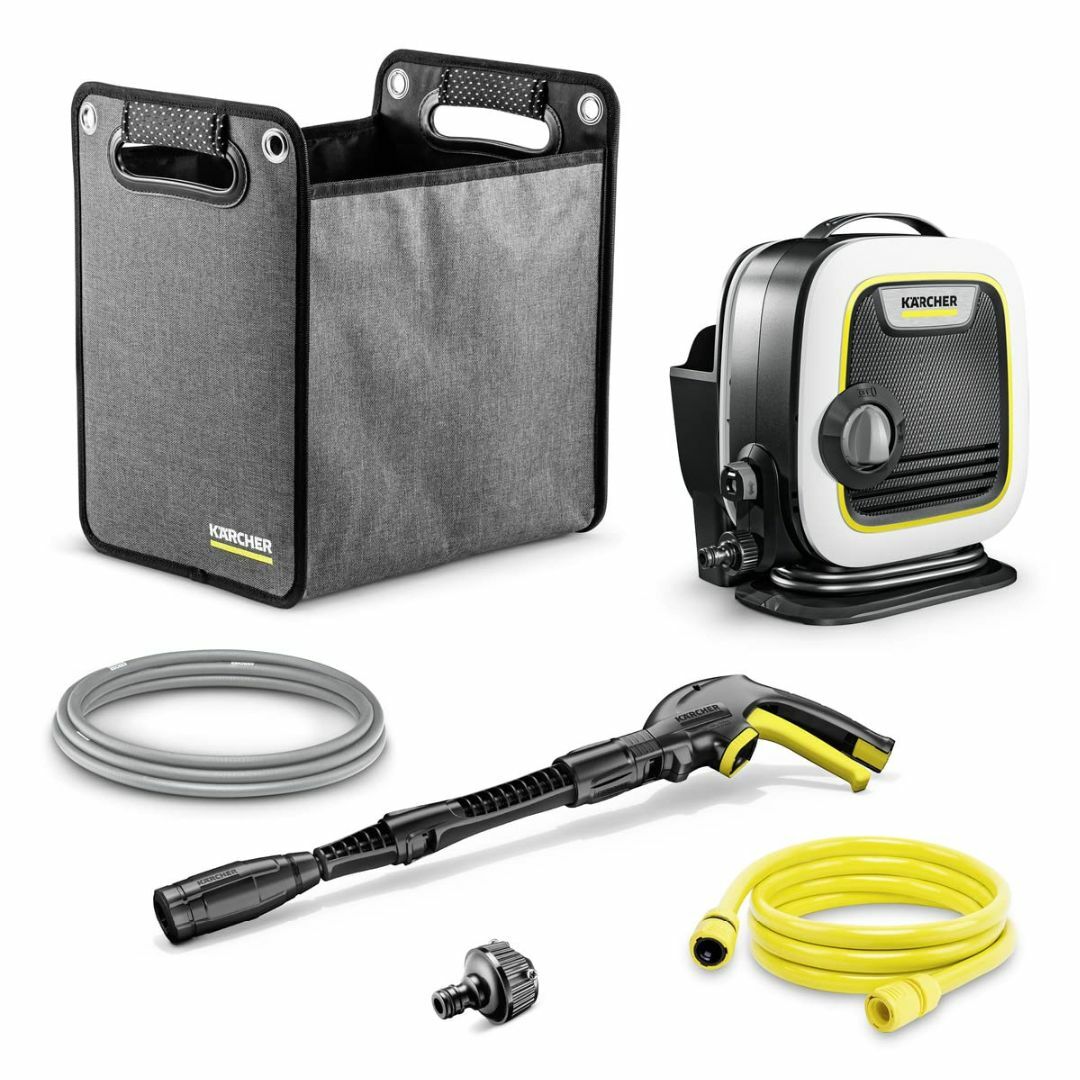 【色:黒、白】ケルヒャー(KARCHER) 高圧洗浄機 K MINI プラス 1