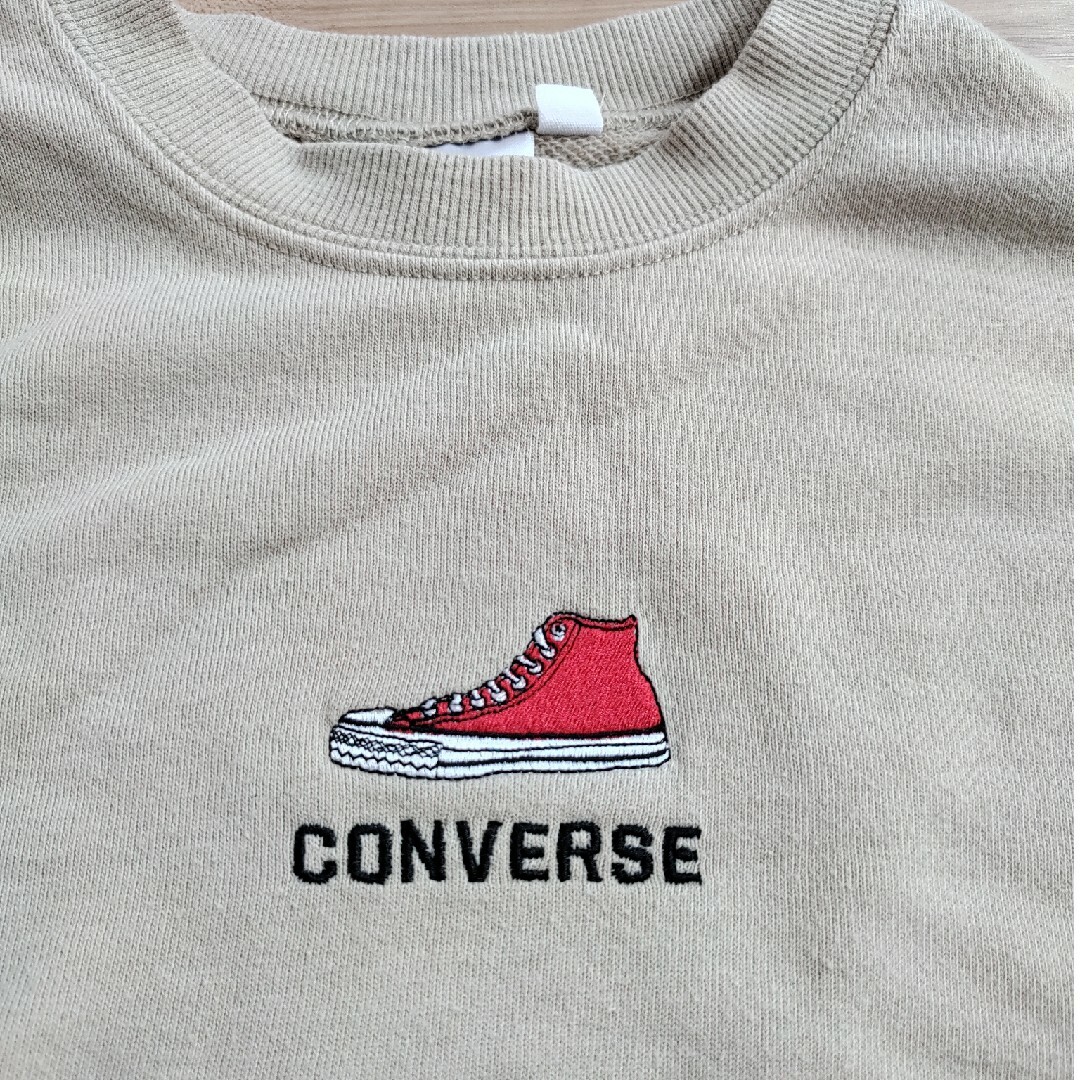 CONVERSE(コンバース)の値下げCONVERSE トレーナー 120 キッズ/ベビー/マタニティのキッズ服男の子用(90cm~)(Tシャツ/カットソー)の商品写真