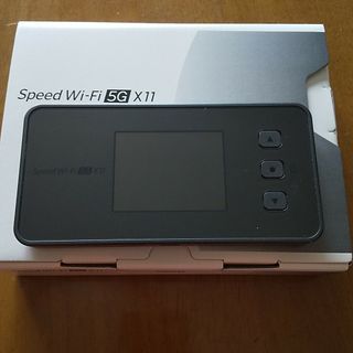 エヌイーシー(NEC)のNEC Speed Wi-Fi 5G X11NAR01　usb-C充電器付き(PC周辺機器)