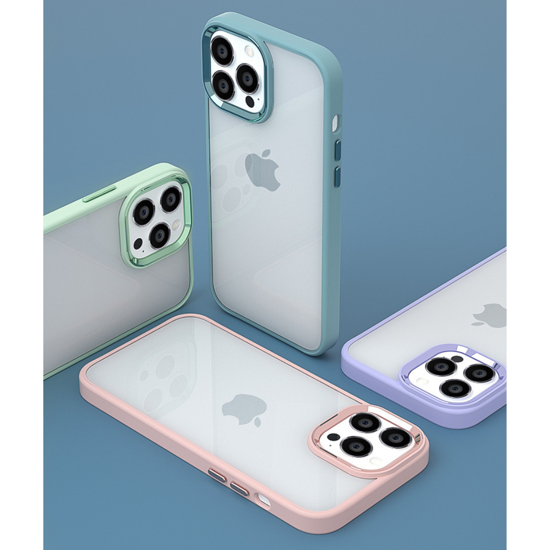 Apple(アップル)のフェミニン シリコン スマホ ケース クリア+ピンク iPhone13Pro スマホ/家電/カメラのスマホアクセサリー(iPhoneケース)の商品写真