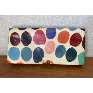 ツモリチサトキャリー(tsumori chisato CARRY)の【新古品】ツモリチサト 長財布 マルチドット キャリー(財布)