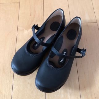 リゲッタ(Re:getA)のリゲッタ パンプス ベルト ストラップ バレーパンプス プレーン ウエッジヒール(ハイヒール/パンプス)