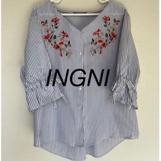 イング(INGNI)のINGNI  イング　七分袖ブラウス(カットソー(長袖/七分))