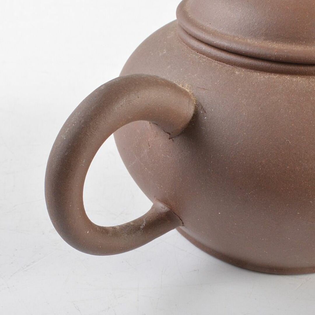 中国 荊渓恵孟臣銘 紫砂 朱泥 急須 茶壷 C R6268 美術品 中国 荊渓恵孟臣銘 紫砂 朱泥 急須 茶壷 C R6268 美術品