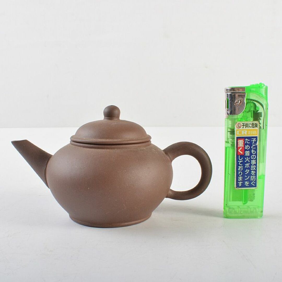 中国 荊渓恵孟臣銘 紫砂 朱泥 急須 茶壷 C R6268 美術品 中国 荊渓恵孟臣銘 紫砂 朱泥 急須 茶壷 C R6268 美術品