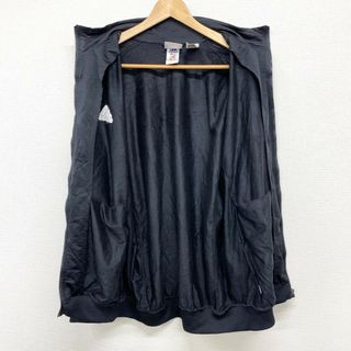 adidas　90s 　トラックジャケット　ジップアップ　ブラック×レッド　Ｌ