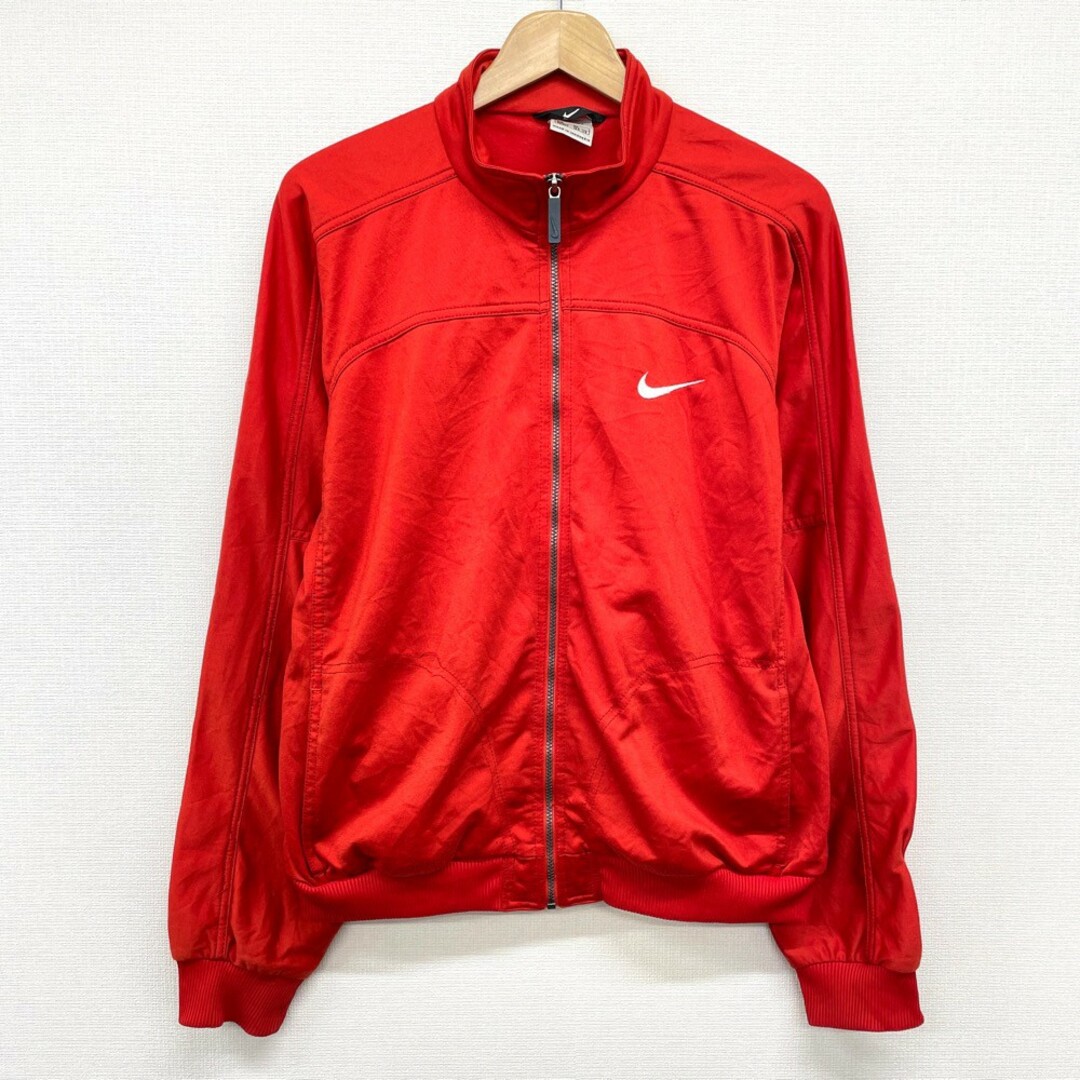 NIKE　ナイキ　トラックジャケット　ジャージ　セットアップ　シルバー　レッド