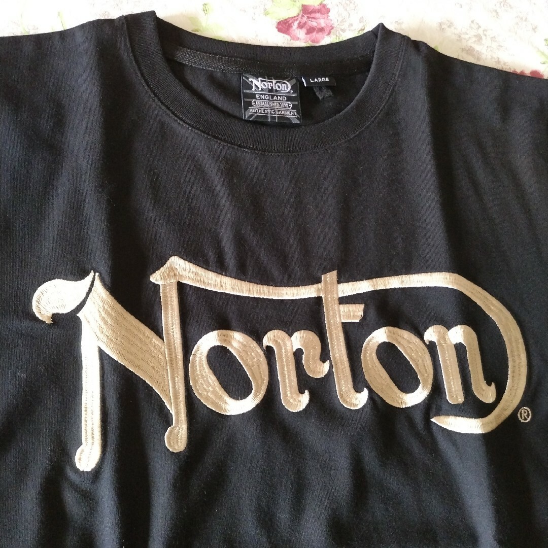 Norton　刺繍半袖Tee