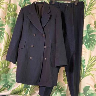 ヨウジヤマモト(Yohji Yamamoto)のヨウジヤマモト   サテンジャケットコートセットアップ(セットアップ)