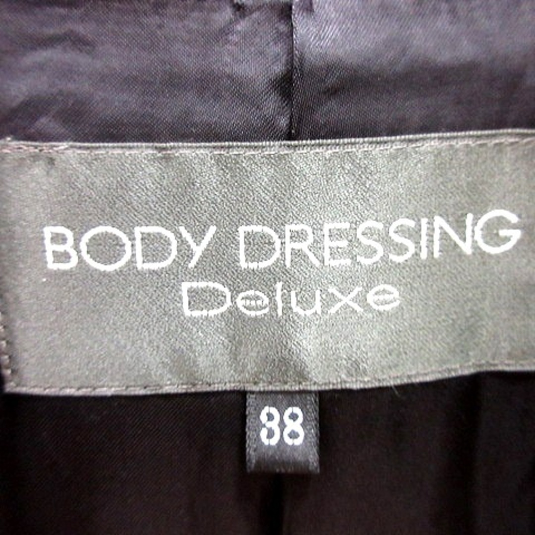 BODY DRESSING Deluxe(ボディドレッシングデラックス)のボディドレッシングデラックス ジャケット テーラード 総裏地 38 黒 レディースのジャケット/アウター(その他)の商品写真