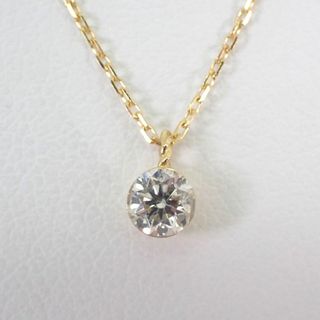 アガット ミステリー ダイヤモンド 0.1ct ネックレス k18