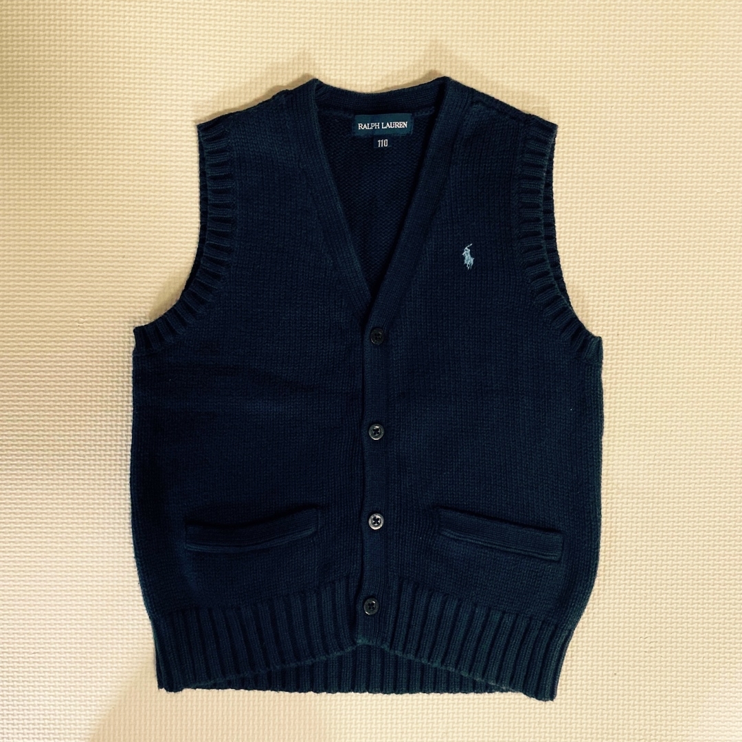 Ralph Lauren(ラルフローレン)のラルフローレン　ニットベスト キッズ/ベビー/マタニティのキッズ服男の子用(90cm~)(ニット)の商品写真