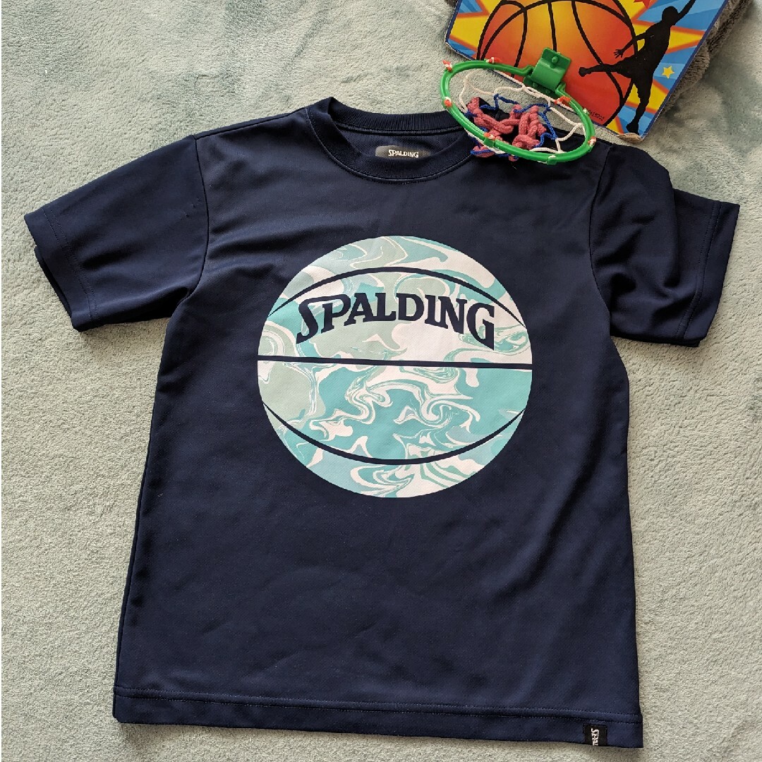 SPALDING(スポルディング)の☆ バスケットボール  半袖 Tシャツ140 ☆ スポーツ/アウトドアのスポーツ/アウトドア その他(バスケットボール)の商品写真