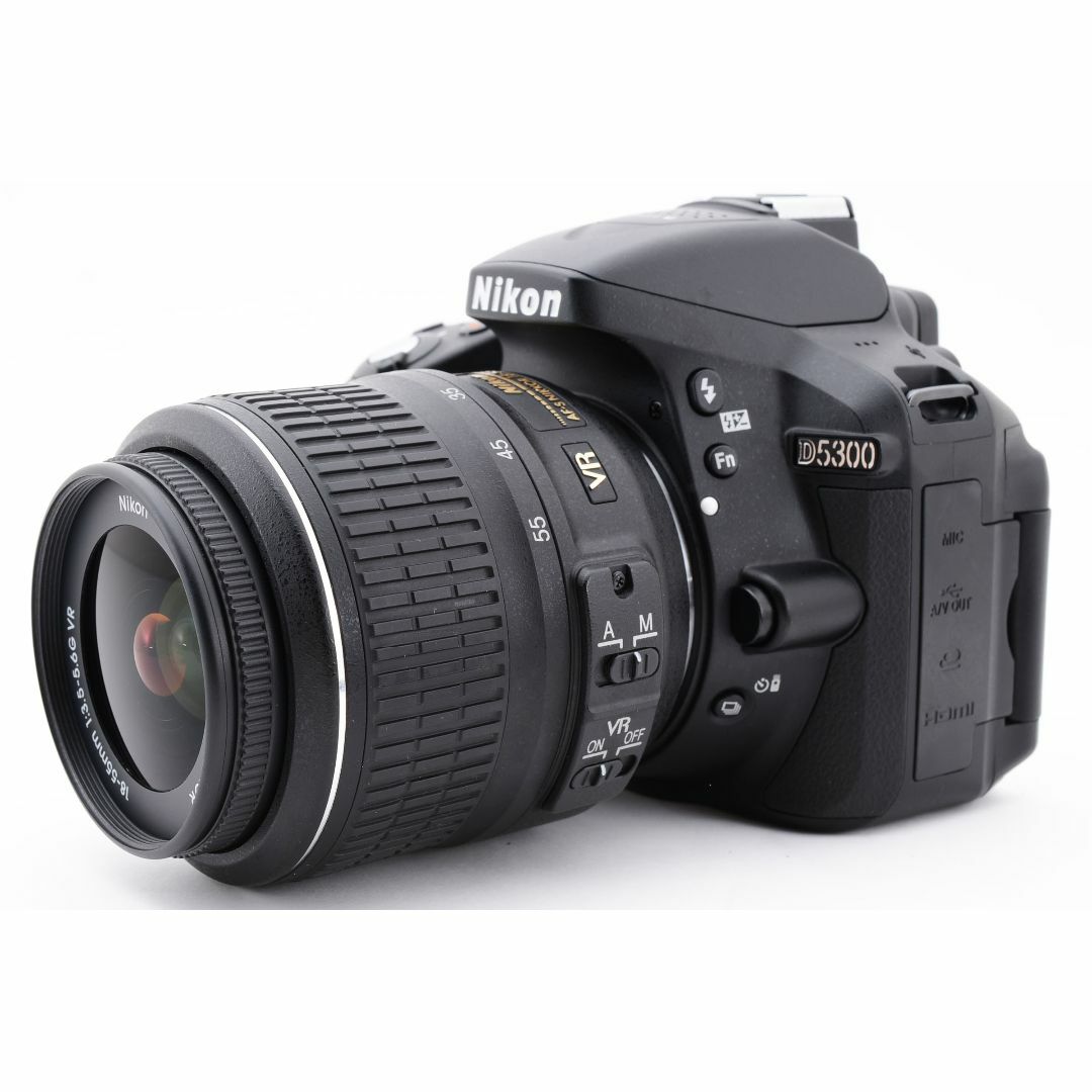 Nikon - 【美品】Nikon D5300 18-55 レンズセット《ショット数2971回 ...