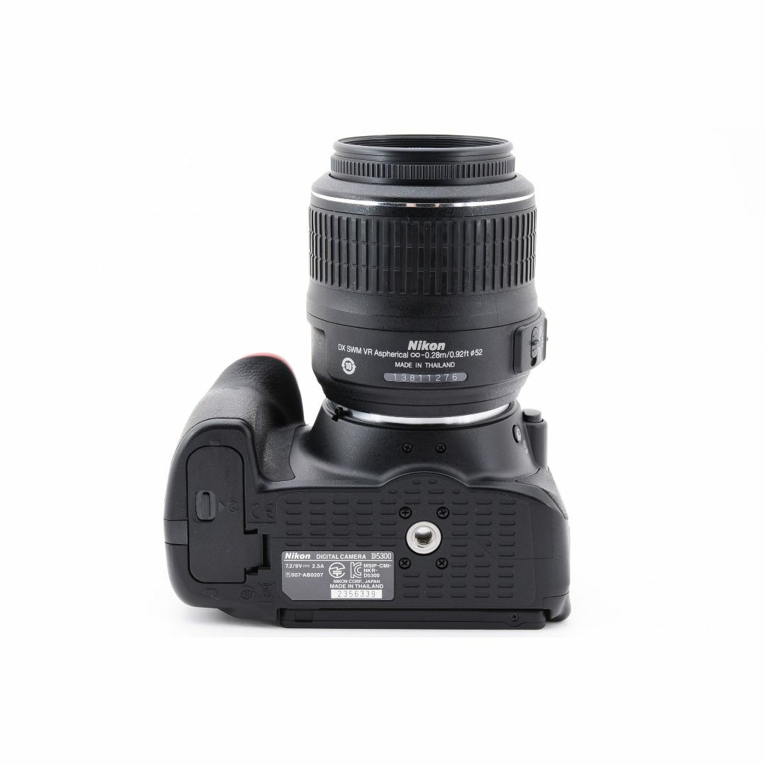 【美品】Nikon D5300 18-55 レンズセット《ショット数2971回》