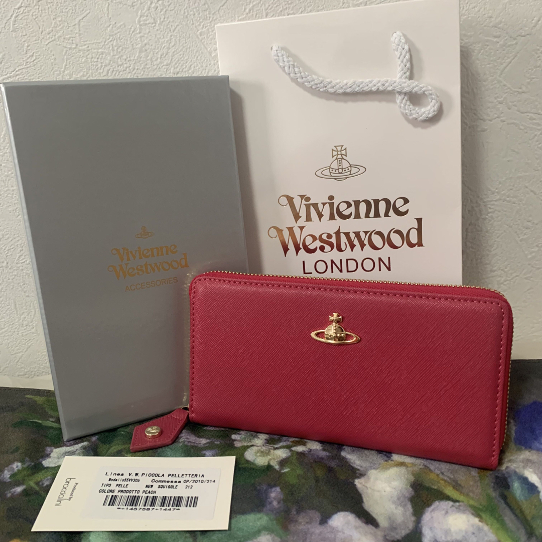 ○★新品 未使用 vivienne westwood ORB ラウンド 長財布