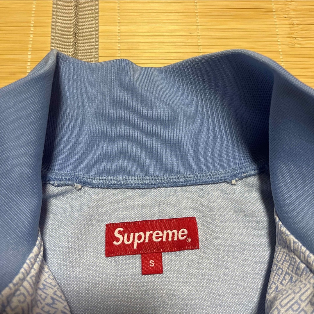 Supreme Repeat Track Jacket トラックジャケット　水色