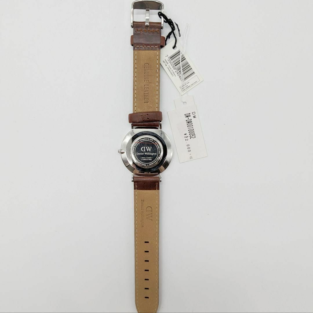 Daniel Wellington(ダニエルウェリントン)の未使用 ダニエルウェリントン 36mm 時計 ホワイト文字盤 D357 メンズの時計(腕時計(アナログ))の商品写真