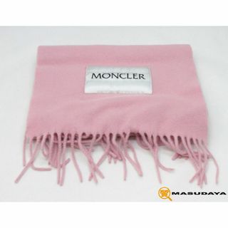 モンクレール(MONCLER)のモンクレール ロゴパッチマフラー【超美品】(マフラー/ショール)