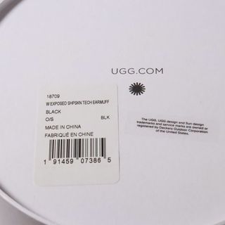 UGG - UGG アグ イヤーマフ 18709 W EXPSED SHEEPSKIN TEC