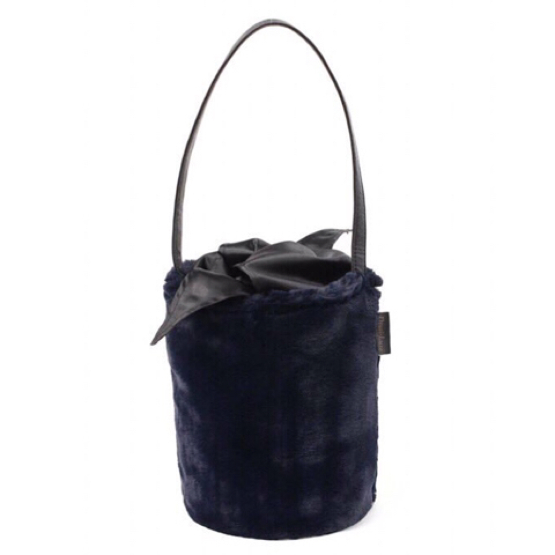 Demi-Luxe BEAMS(デミルクスビームス)のwith 付録 Demi-Luxe BEAMS ファーの2wayバケツ型バッグ レディースのバッグ(ハンドバッグ)の商品写真