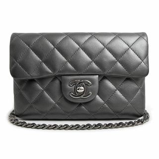 超美品✨CHANEL シャネル  ラムスキン レザー編み込み  オレンジ