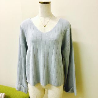 ダブルクローゼット(w closet)のソラ様専用［wcloset］袖コン ニット♡(ニット/セーター)