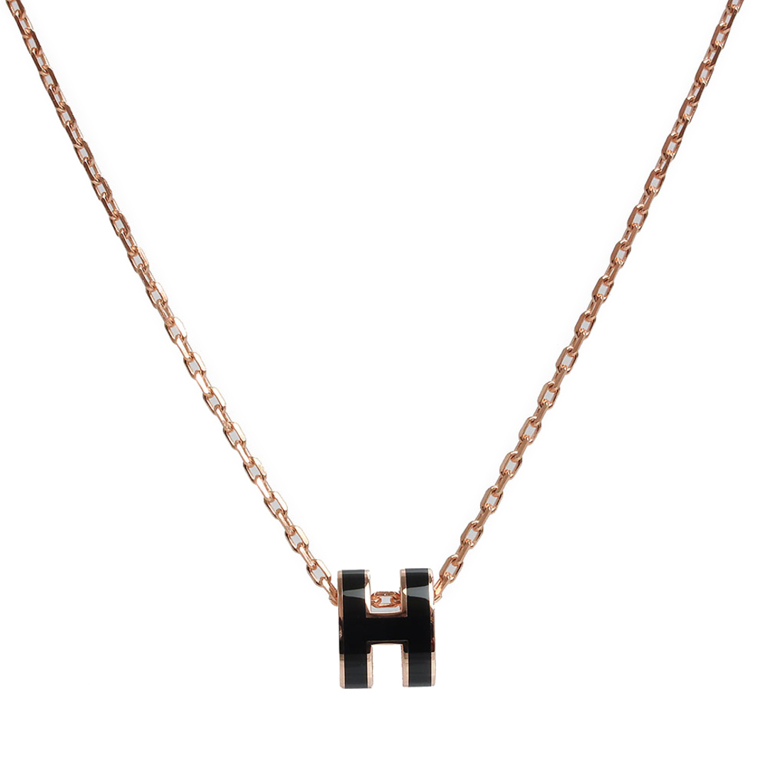 Hermes - エルメス ポップアッシュ ミニ ポップ H ネックレス