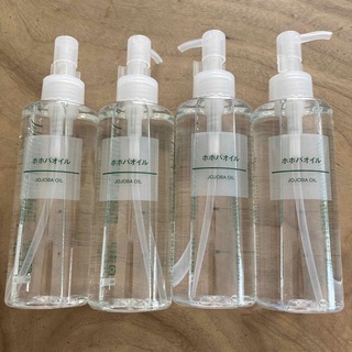 ムジルシリョウヒン(MUJI (無印良品))の無印良品 ホホバオイル 200ml 新品未使用 4本セット(フェイスオイル/バーム)