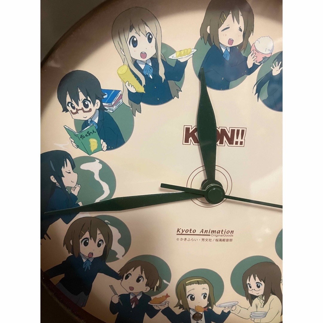 けいおん 京アニショップ限定【壁掛け音声クロック】-