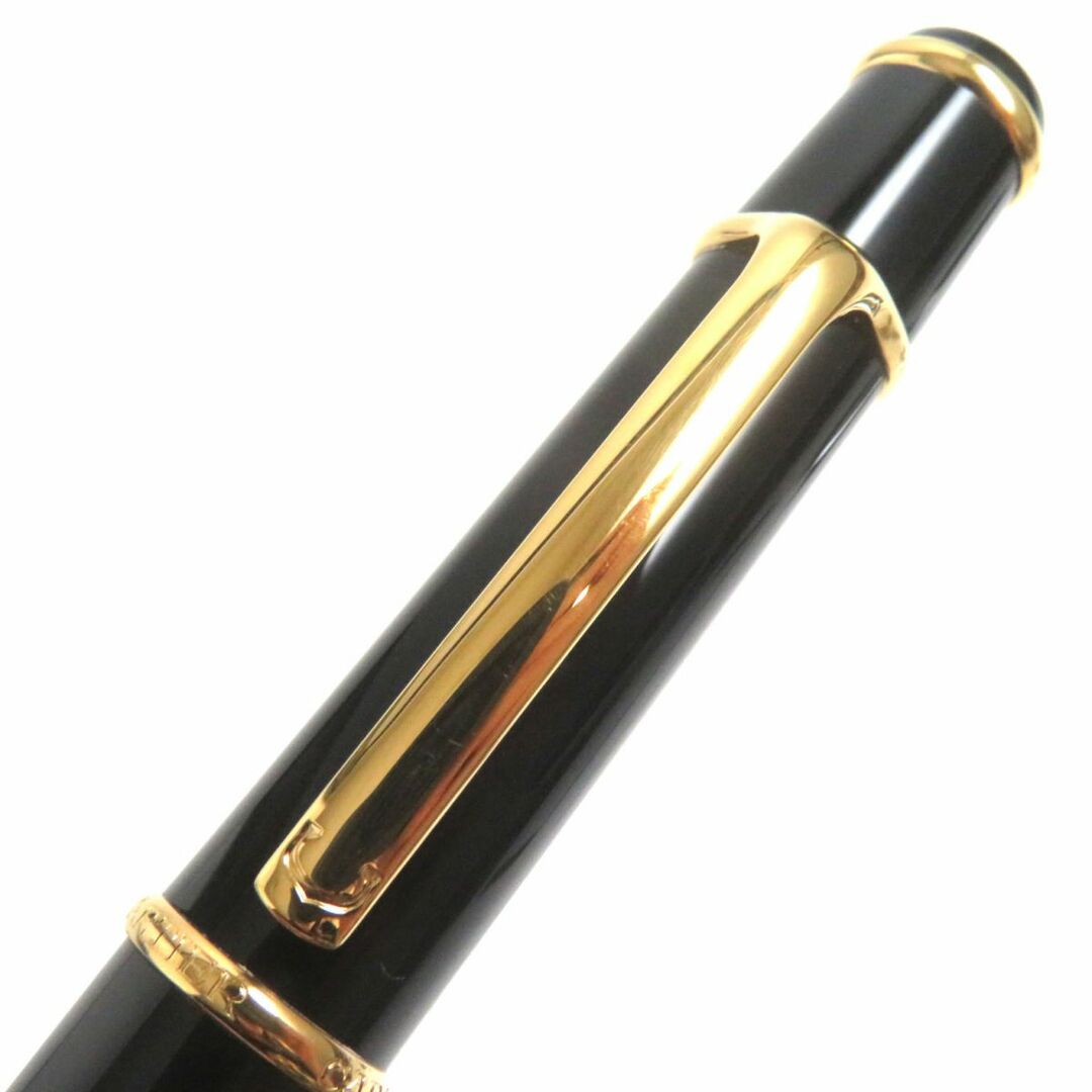 Cartier(カルティエ)の極美品▼Cartier カルティエ ディアボロ ドゥ カルティエ ブルージュムストーン ツイスト式 ボールペン ブラック×ゴールド 仏製 ケース付 インテリア/住まい/日用品の文房具(ペン/マーカー)の商品写真