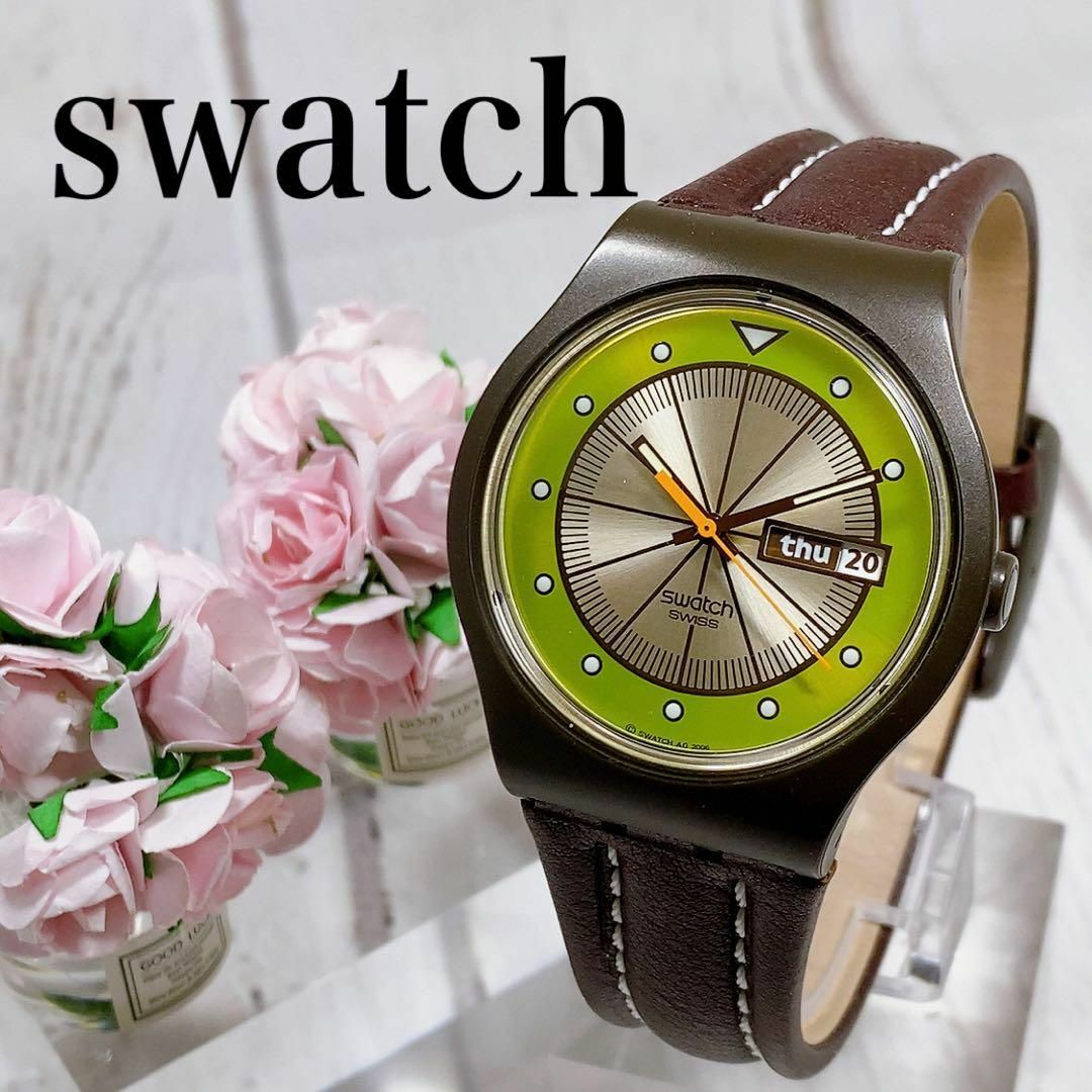 swatch - メンズウォッチ男性用腕時計スウォッチSWATCH動作良好
