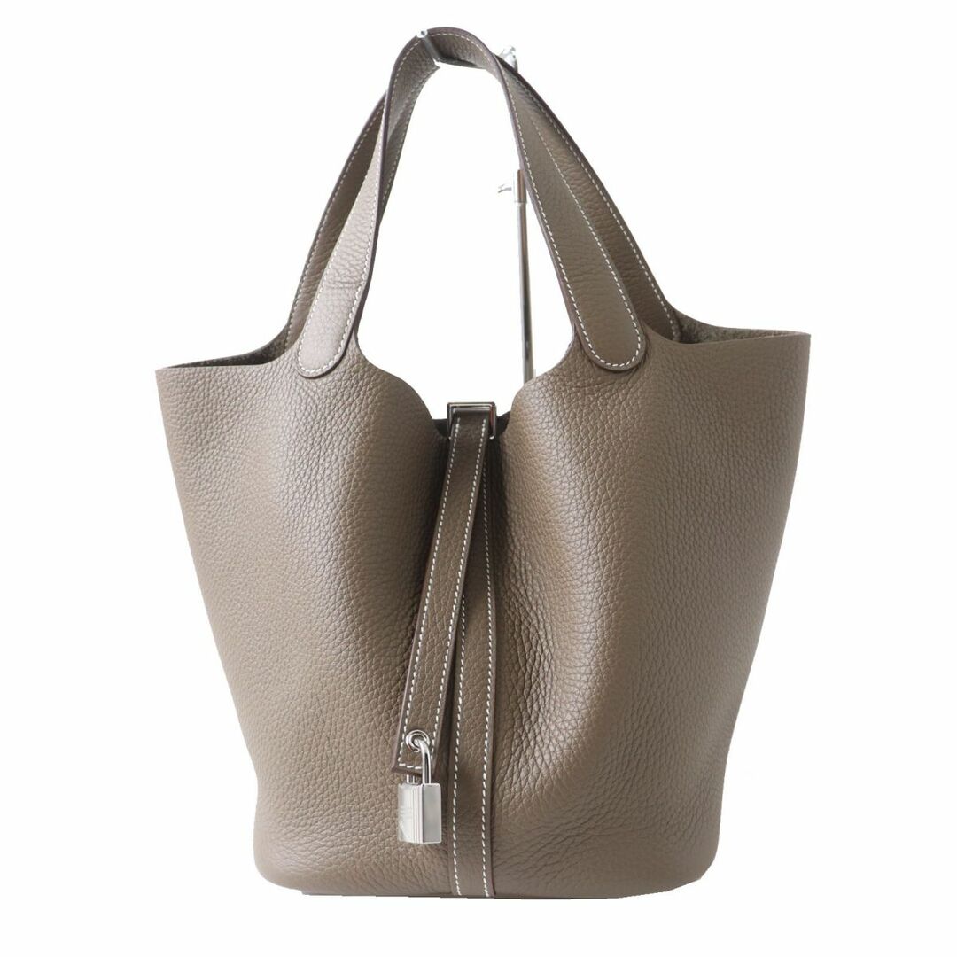 新品未使用☆HERMES エルメス ピコタン ロックMM エトゥープ シルバー