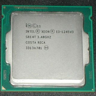 4コア8スレッド　XEON E3 1268L V3  LGA1150