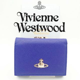 ヴィヴィアン(Vivienne Westwood) がま口 財布(レディース)（ブルー ...