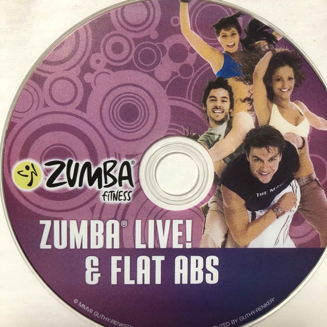 Zumba(ズンバ)のズンバ　 fitness live! & flat abs  DVD エンタメ/ホビーのDVD/ブルーレイ(スポーツ/フィットネス)の商品写真