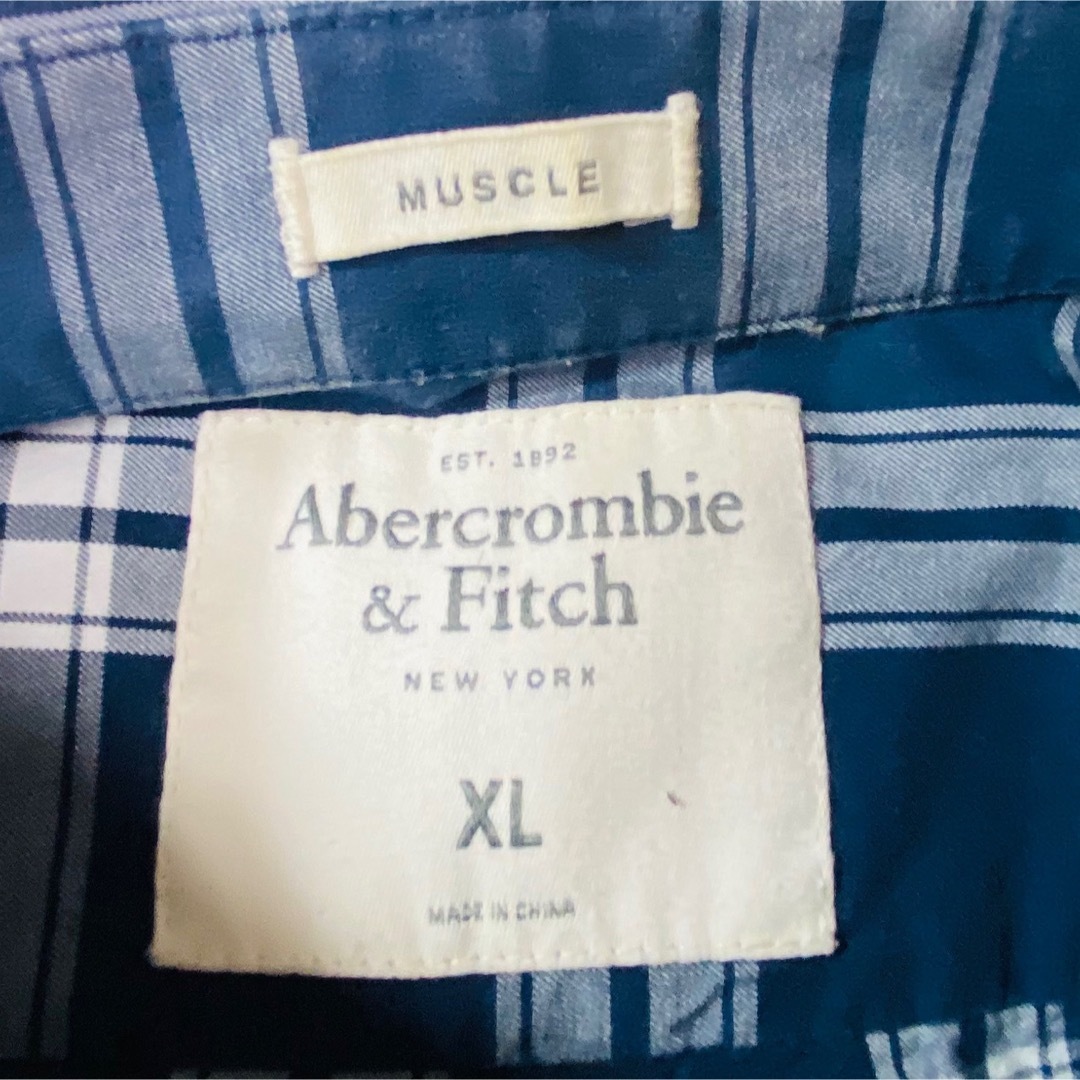 Abercrombie&Fitch - アバクロ メンズ 長袖シャツ XLサイズの通販 by