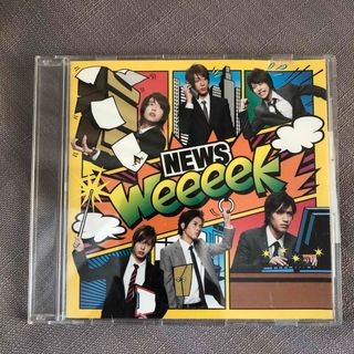 ニュース(NEWS)のweeeek NEWS シングル　通常盤(ポップス/ロック(邦楽))