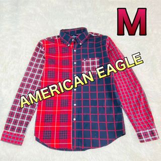 アメリカンイーグル(American Eagle)のアメリカンイーグル メンズ 長袖シャツ Mサイズ(シャツ)