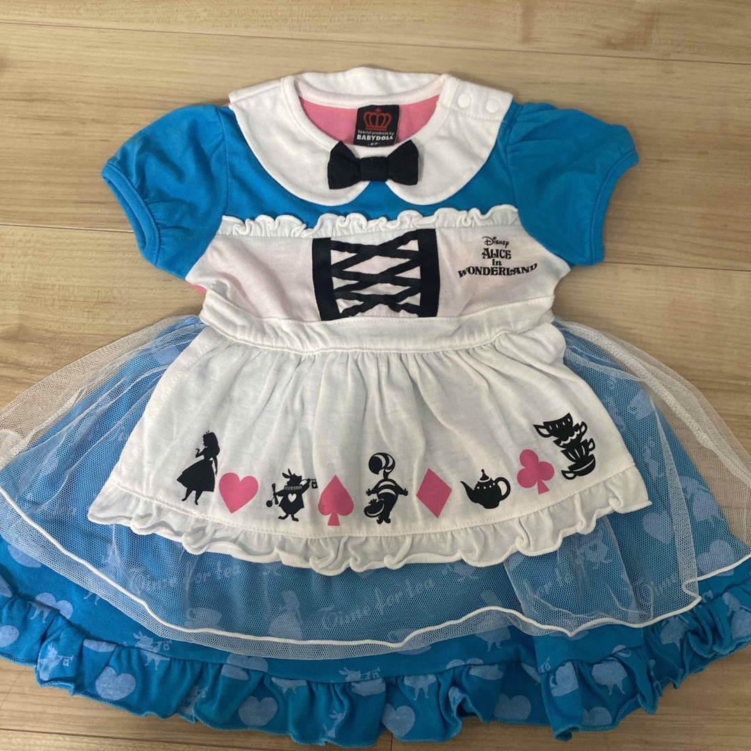 BABYDOLL(ベビードール)の【used】ベビードール(90) キッズ/ベビー/マタニティのキッズ服女の子用(90cm~)(ワンピース)の商品写真