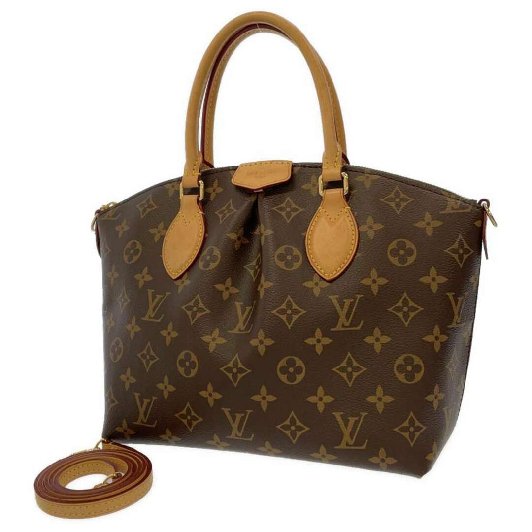 未使用 展示品 ルイ ヴィトン LOUIS VUITTON モノグラム ボエシ NM PM 2way ハンド ショルダー バッグ ブラウン M45986 RFID VLP 90218427