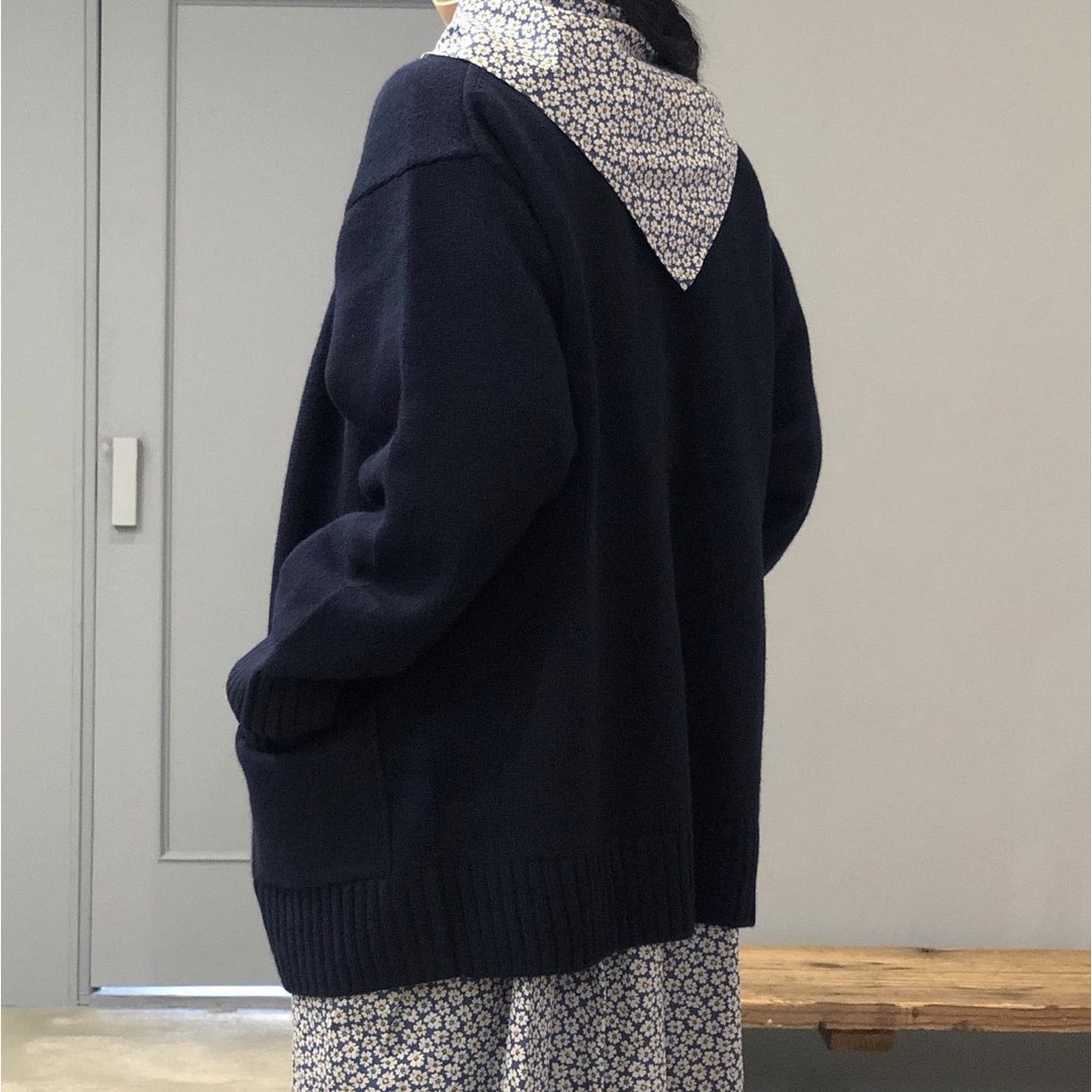 TOUJOURS トゥジュー カシミアカーディガン 2