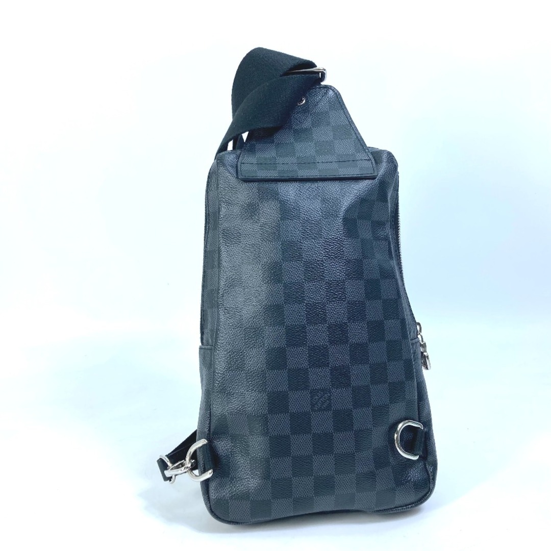 【本物保証】 超美品 ルイヴィトン LOUIS VUITTON ダミエ グラフィット アヴェニュー スリングバッグ ボディバッグ N41719