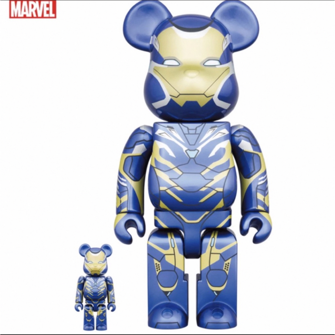 BE@RBRICK IRON MAN RESCUE SUIT  エンタメ/ホビーのおもちゃ/ぬいぐるみ(キャラクターグッズ)の商品写真