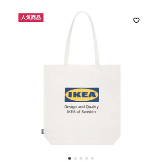 イケア(IKEA)のIKEA イケア トートバック エコバッグ　EFTERTRDA エフテルトレーダ(トートバッグ)
