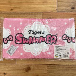 ハンシンタイガース(阪神タイガース)のTigers×SWIMMER コラボ　マフラータオル　阪神タイガース　スイマー(記念品/関連グッズ)