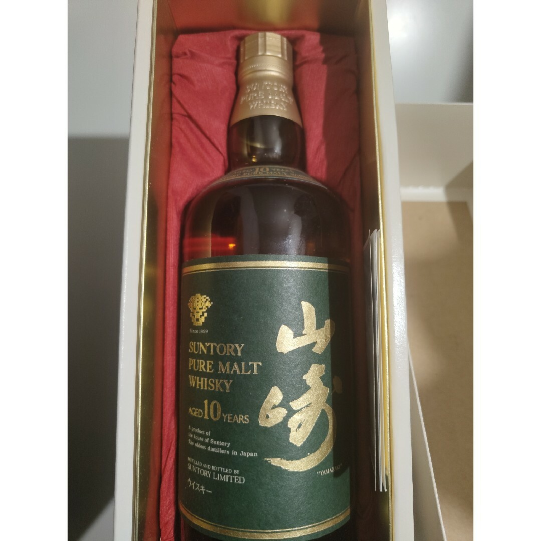 サントリー - 山崎10年 SUNTORY PURE MALT WHISKY 750mlの通販 by GHs
