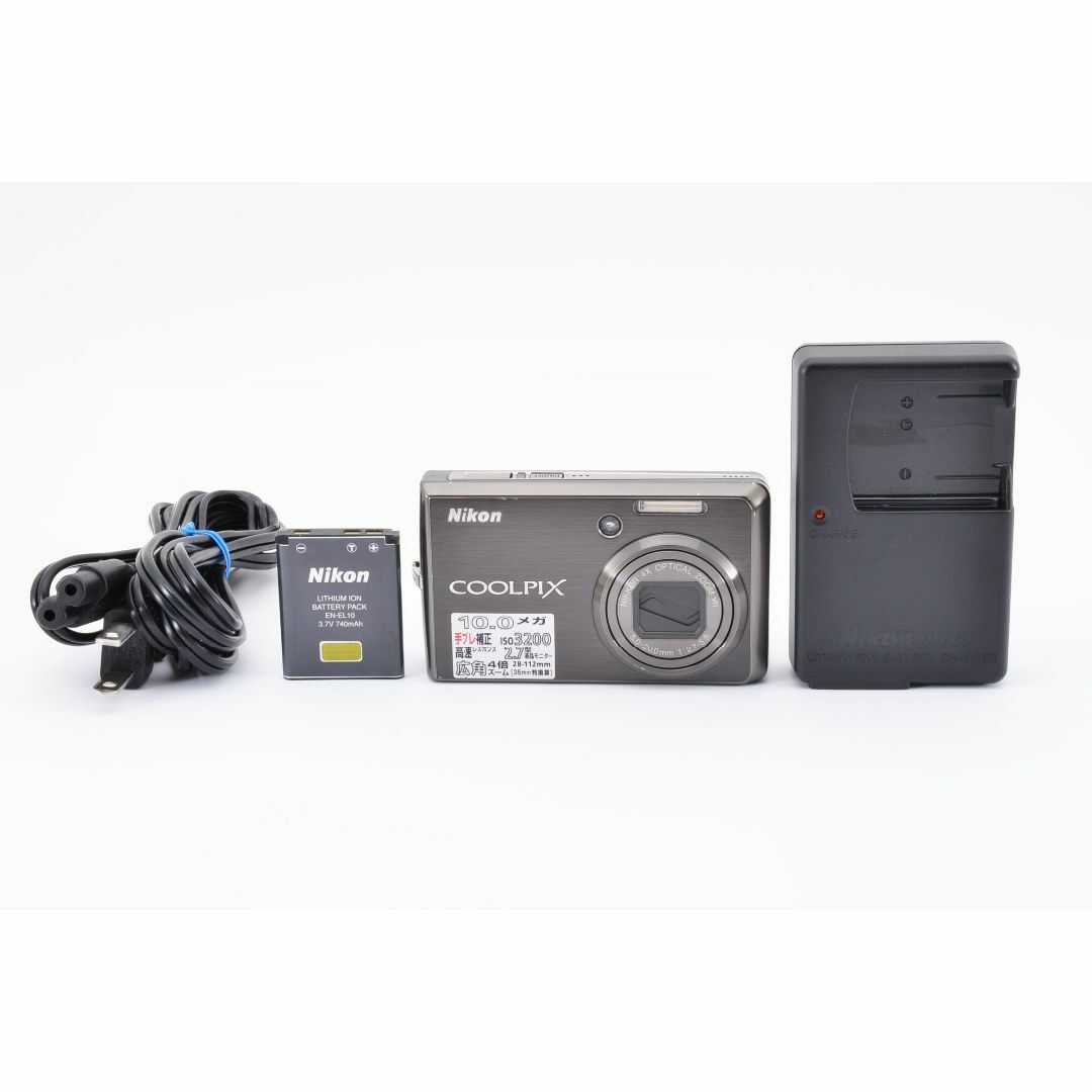 ニコン Nikon Coolpix S600　手のひらサイズの超コンパクトカメラ